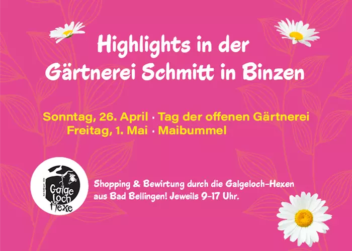 Tag der offenen Gärtnerei in Binzen!