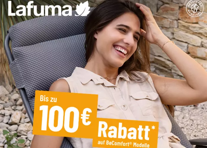 Jetzt bis zu 100€ sparen!